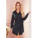 Rochie scurta tip camasa verde Johanna Rochie scurta tip camasa verde Johanna 2 - dyandra.ro
