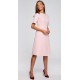 Rochie roz midi evazata Hullya Rochie roz midi evazata Hullya 2 - dyandra.ro