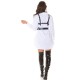 Rochie scurta alba boyfriend tip camasa din bumbac Karleen Rochie scurta alba boyfriend tip camasa din bumbac Karleen 6 - dyandra.ro