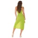 Rochie midi, verde light, petrecuta, Quelianne Rochie midi, verde light, petrecuta, Quelianne 6 - dyandra.ro