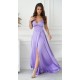 Rochie lunga din satin lila fluida Aleeza Rochie lunga din satin lila fluida Aleeza 5 - dyandra.ro