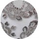 Rochie de cununie eleganta marime mare lunga dantela gri Arianza Rochie de cununie eleganta marime mare lunga dantela gri Arianza 3 - dyandra.ro