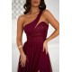Rochie de nunta lunga burgundy cu tulle si paiete Louanna Rochie de nunta lunga burgundy cu tulle si paiete Louanna 6 - dyandra.ro