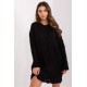 Rochie tricotata scurta neagra oversize Amalna1 Rochie tricotata scurta neagra oversize Amalna1 2 - dyandra.ro