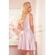 Rochie scurta baby doll roz din glitter Lona Rochie scurta baby doll roz din glitter Lona 3 - dyandra.ro