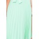 Rochie de vara verde menta midi plisata Karima Rochie de vara verde menta midi plisata Karima 5 - dyandra.ro