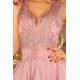 Rochie scurta roz baby doll din dantela Ania Rochie scurta roz baby doll din dantela Ania 5 - dyandra.ro
