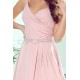 Rochie lunga roz pal vaporoasa Scarlett Rochie lunga roz pal vaporoasa Scarlett 5 - dyandra.ro