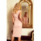 Rochie roz midi tip creion Jeanine Rochie roz midi tip creion Jeanine 4 - dyandra.ro