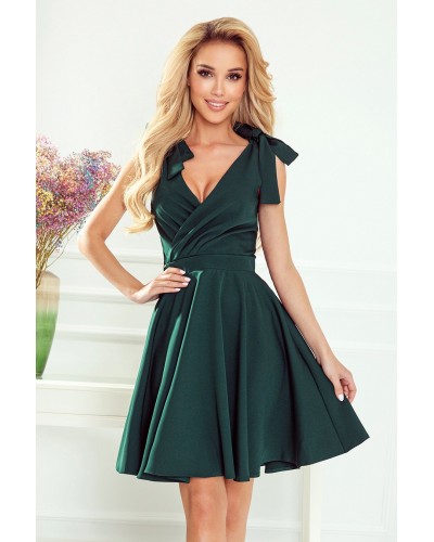 Rochii, Rochie scurta verde baby doll Courtney - dyandra.ro