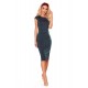 Rochie verde mulata midi Adonia Rochie verde mulata midi Adonia 4 - dyandra.ro