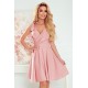 Rochie scurta roz pudrat baby doll Courtney Rochie scurta roz pudrat baby doll Courtney 6 - dyandra.ro