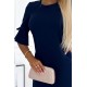 Rochie scurta croi A bleumarin navy, Florenta Rochie scurta croi A bleumarin navy, Florenta 6 - dyandra.ro