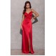 Rochie lunga rosie din satin cu spatele gol AlessandraR Rochie lunga rosie din satin cu spatele gol AlessandraR 4 - dyandra.ro