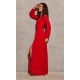 Rochie lunga rosie din voal chiffon vaporoasa cu maneca lunga Stella Rochie lunga rosie din voal chiffon vaporoasa cu maneca lunga Stella 4 - dyandra.ro