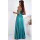 Rochie lunga verde din glitter cu corset KareninaLux Rochie lunga verde din glitter cu corset KareninaLux 3 - dyandra.ro