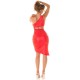 Rochie de club scurta, rosie, mulata, wetlook, Marylinne Rochie de club scurta, rosie, mulata, wetlook, Marylinne 6 - dyandra.ro