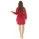 Rochie scurta rosie tip camasa din piele eco Fay Rochie scurta rosie tip camasa din piele eco Fay 6 - dyandra.ro