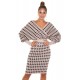 Rochie tricotata midi cappucino suprapusa cu maneci oversize Luiza Rochie tricotata midi cappucino suprapusa cu maneci oversize Luiza 4 - dyandra.ro