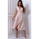 Rochie midi din brocard bej sampanie Greta Rochie midi din brocard bej sampanie Greta 2 - dyandra.ro