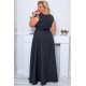 Rochie lunga eleganta neagra cu dantela CarmenII Rochie lunga eleganta neagra cu dantela CarmenII 4 - dyandra.ro