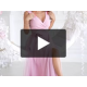 Rochie eleganta lunga roz prafuit din tulle cu floare decorativa vaporoasa Dyandra 8 - dyandra.ro