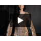 Rochie scurta aurie din paiete cu maneca lunga OpheliaR Rochie scurta aurie din paiete cu maneca lunga OpheliaR 6 - dyandra.ro