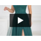 Rochie eleganta lunga verde cu tulle si paiete vaporoasa Louanna Rochie eleganta lunga verde cu tulle si paiete vaporoasa Louanna 6 - dyandra.ro