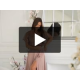 Rochie eleganta lunga cappuccino cu bust din paiete vaporoasa Azaliya Rochie eleganta lunga cappuccino cu bust din paiete vaporoasa Azaliya 6 - dyandra.ro