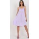Rochie midi lila din vascoza vaporoasa cu volane Amedia Rochie midi lila din vascoza vaporoasa cu volane Amedia 3 - dyandra.ro