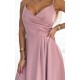 Rochie lunga eleganta roz pudrat petrecuta Scarlett Rochie lunga eleganta roz pudrat petrecuta Scarlett 7 - dyandra.ro