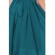 Rochie midi vaporoasa verde turcoaz Alizee Rochie midi vaporoasa verde turcoaz Alizee 6 - dyandra.ro