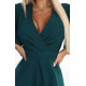Rochie eleganta lunga verde smarald vaporoasa petrecuta Kasandra Rochie eleganta lunga verde smarald vaporoasa petrecuta Kasandra 5 - dyandra.ro