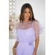 Rochie eleganta lunga lila cu paiete vaporoasa Azaliya Rochie eleganta lunga lila cu paiete vaporoasa Azaliya 4 - dyandra.ro