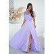 Rochie eleganta lunga lila cu paiete vaporoasa Azaliya Rochie eleganta lunga lila cu paiete vaporoasa Azaliya 2 - dyandra.ro